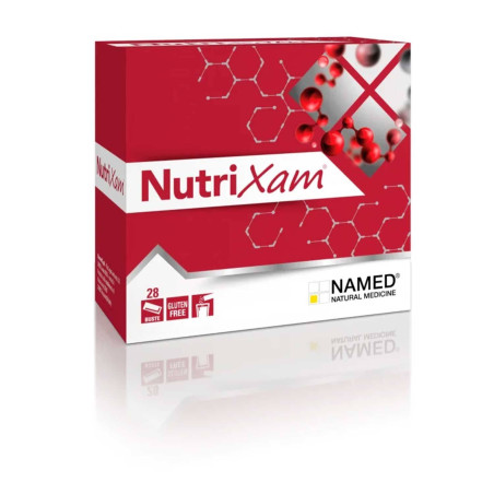 Confezione da 28 buste di Named Nutrixam integratore di amminoacidi essenziali