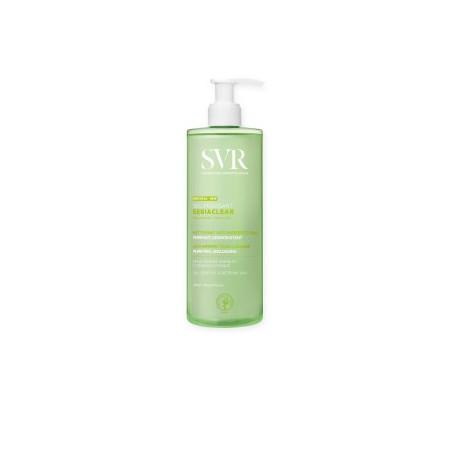 SVR Sebiaclear Gel Moussant Detergente Viso Pelli Grasse Acneiche 400 Ml