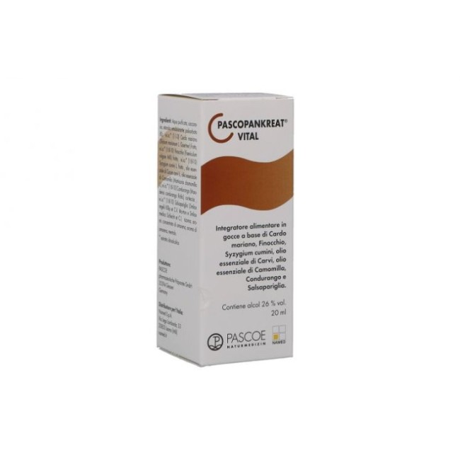 Pascopankreat Vital Gocce Integratore Alimnetare 20ml