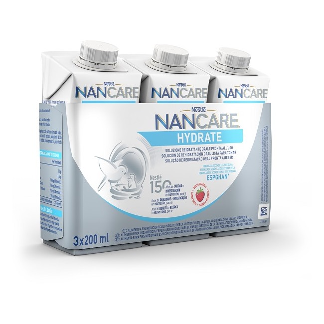 NANCARE HYDRATE LIQUIDO 3 PEZZI DA 200 ML