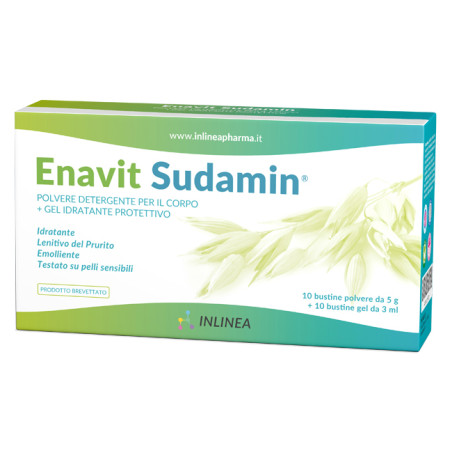 ENAVIT SUDAMIN 10 BUSTINE POLVERE DA 5 G + 10 BUSTINE GEL DA 3 ML