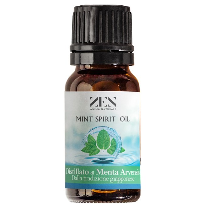 ZEN MINT SPIRIT OIL DISTILLATO DI MENTA ARVENSIS DALLA TRADIZIONE GIAPPONESE 10 ML