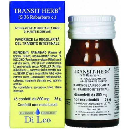 TRANSIT-HERB S 36 RABARBARO 40 COMPRESSE