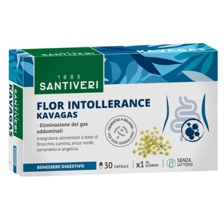 FLOR INTOLLERANCE KAVAGAS 30 CAPSULE