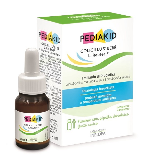 PEDIAKID COLICILLUS BEBE + REUTERI 8 ML