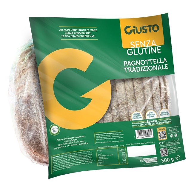 GIUSTO SENZA GLUTINE PAGNOTTELLA 300 G