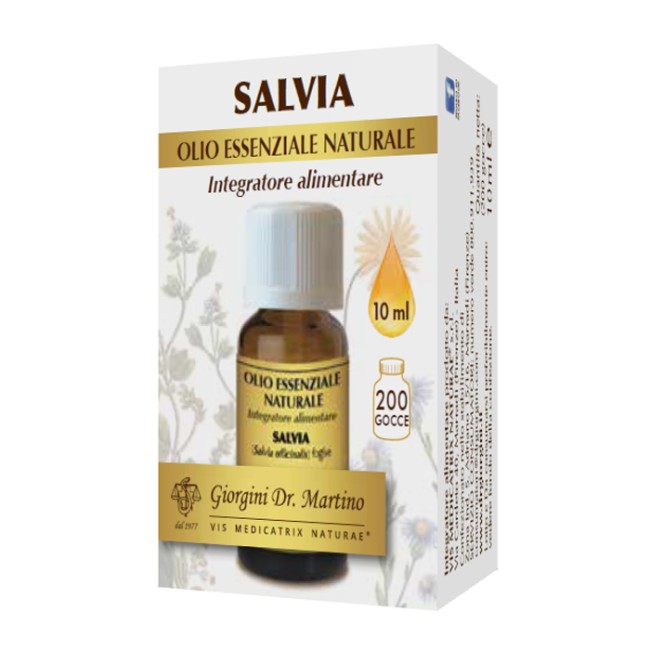 SALVIA OLIO ESSENZIALE NATURALE 10 ML