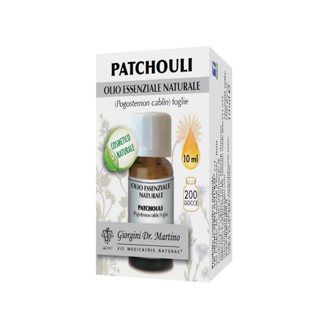 PATCHOULI OLIO ESSENZIALE NATURALE 10 ML