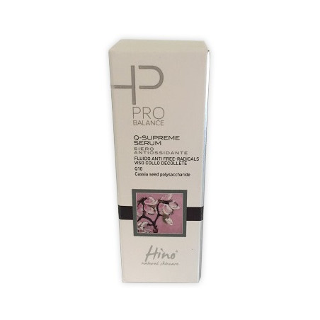 HINO NATURAL SKINCARE PRO BALANCE Q-SUPREME SERUM SIERO ANTIOSSIDANTE 30 ML