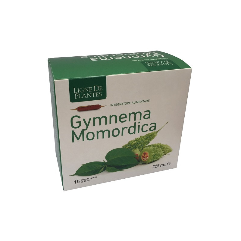 LIGNE DE PLANTES GYMNEMA MOMORDICA BIO 15 AMPOLLE DA 15 ML