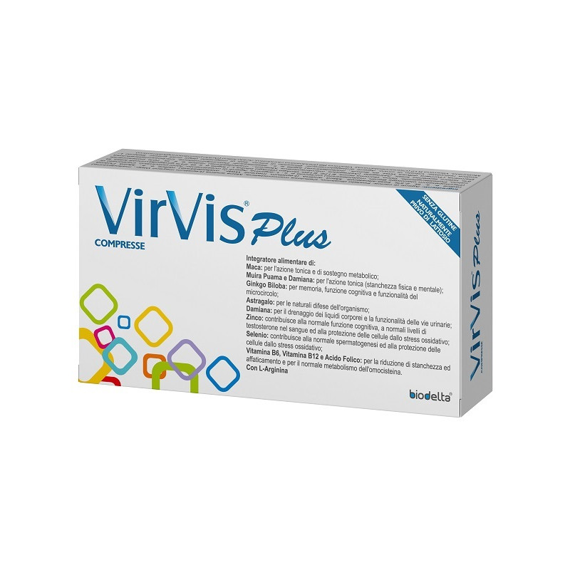 VIRVIS PLUS 30 COMPRESSE