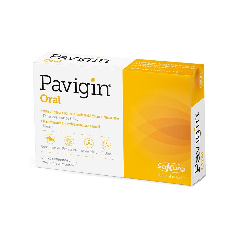 PAVIGIN ORAL 20 COMPRESSE