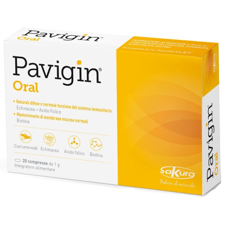 PAVIGIN ORAL 20 COMPRESSE