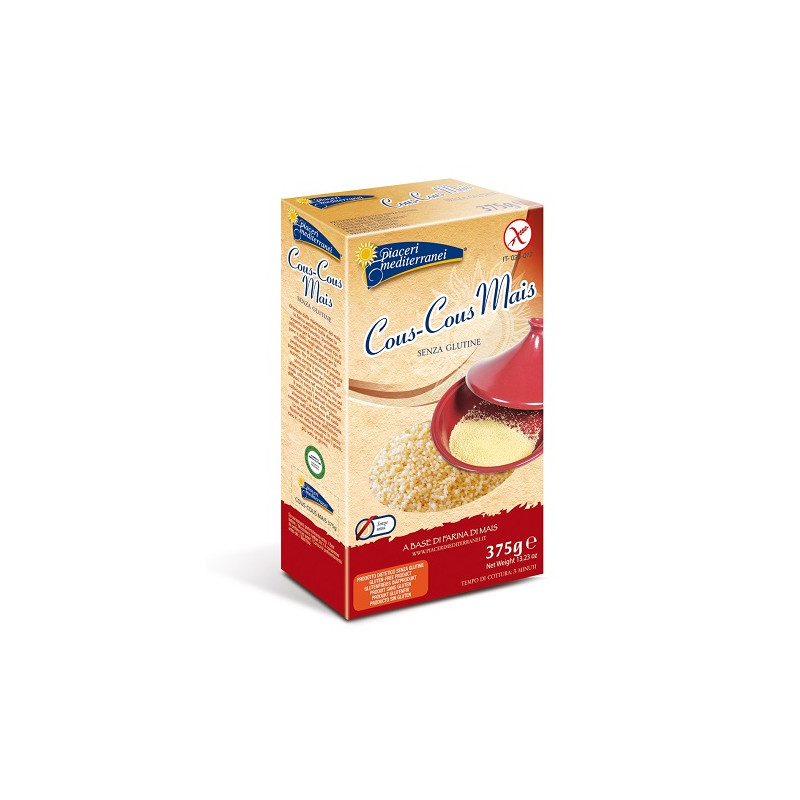 PIACERI MEDITERRANEI COUS COUS DI MAIS 375 G