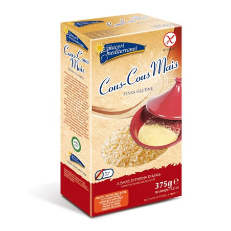 PIACERI MEDITERRANEI COUS COUS DI MAIS 375 G