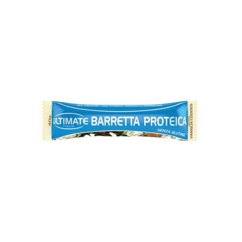 BARRETTA PROTEICA VANIGLIA/COOKIE 40 G 1 PEZZO