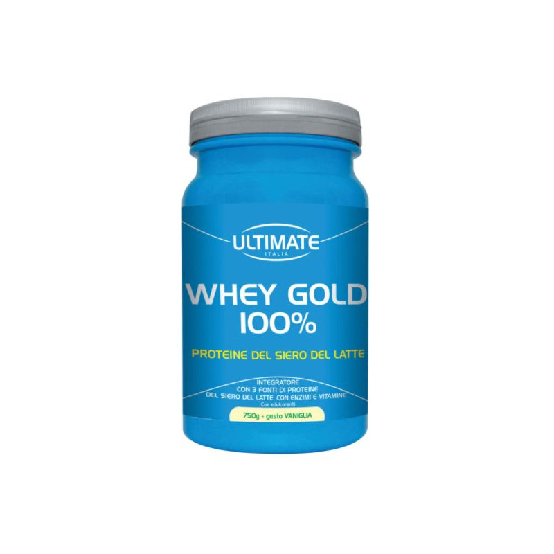 WHEY GOLD 100 % VANIGLIA 750 G 1 PEZZO