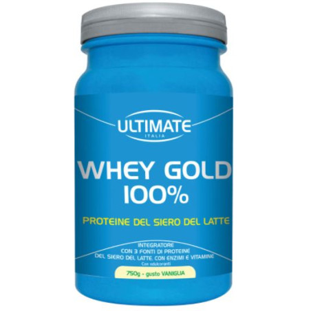 WHEY GOLD 100 % VANIGLIA 750 G 1 PEZZO