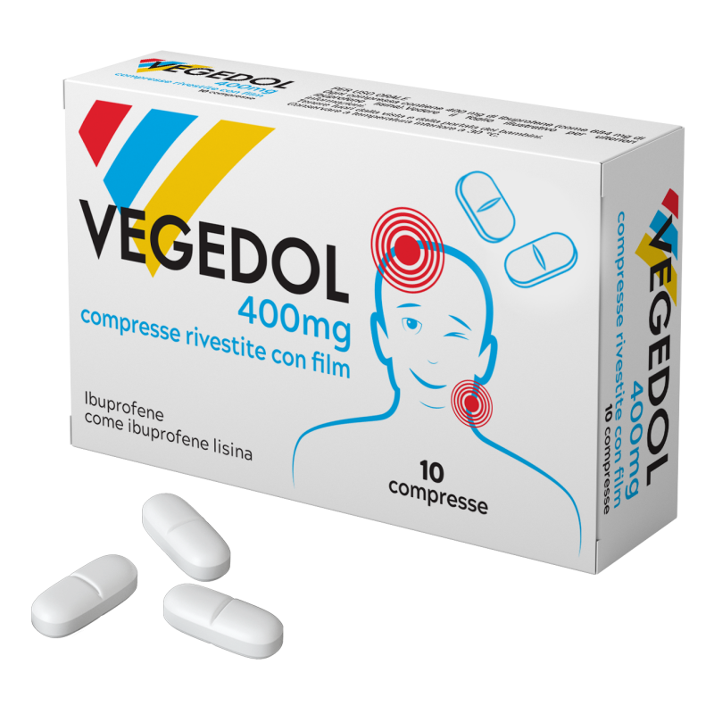 VEGEDOL*10CPR RIV 400MG