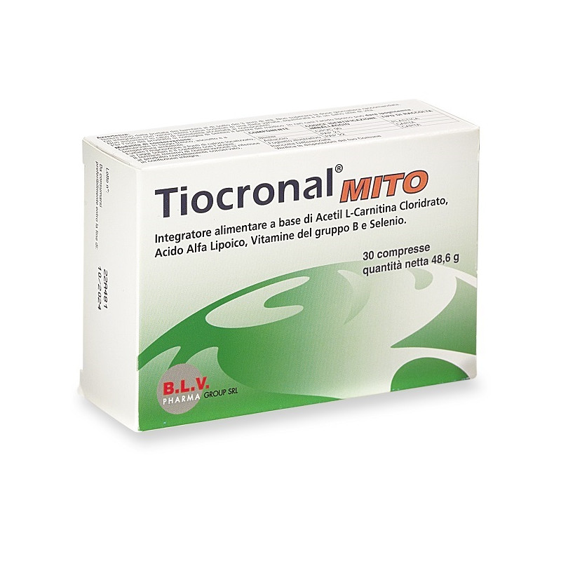 TIOCRONAL MITO 30 COMPRESSE