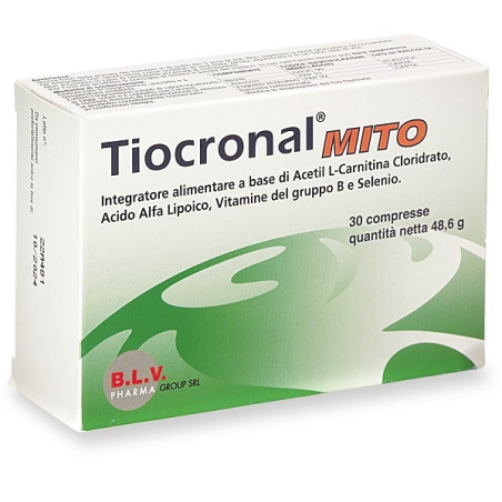 TIOCRONAL MITO 30 COMPRESSE