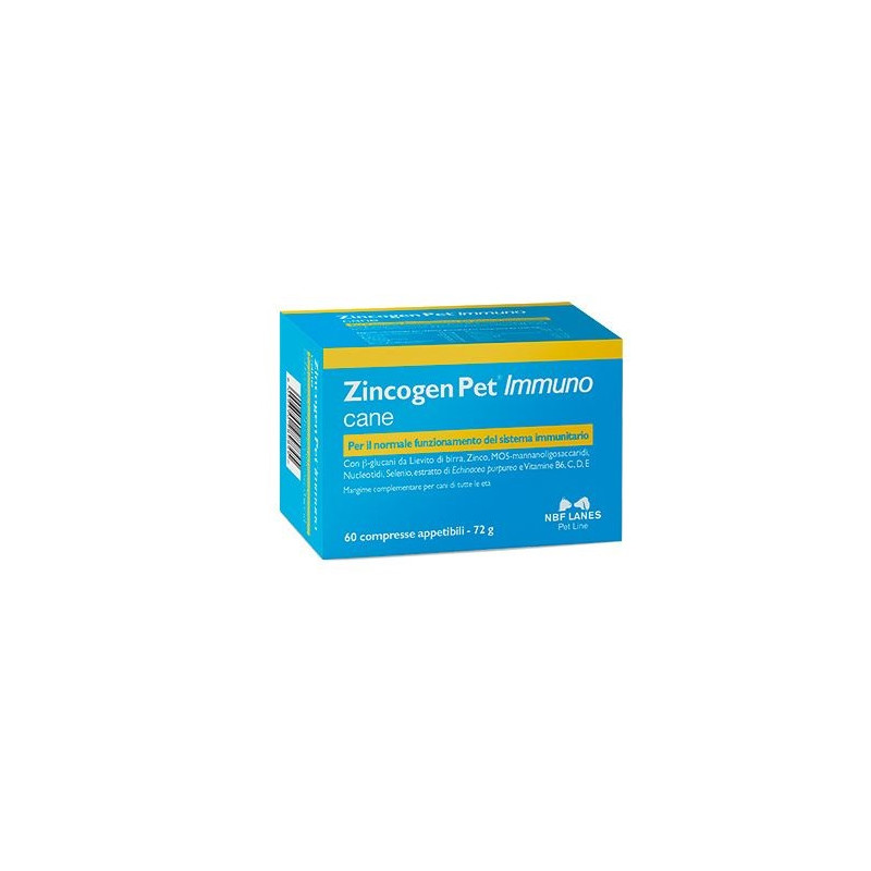 ZINCOGEN PET IMMUNO 60 COMPRESSE