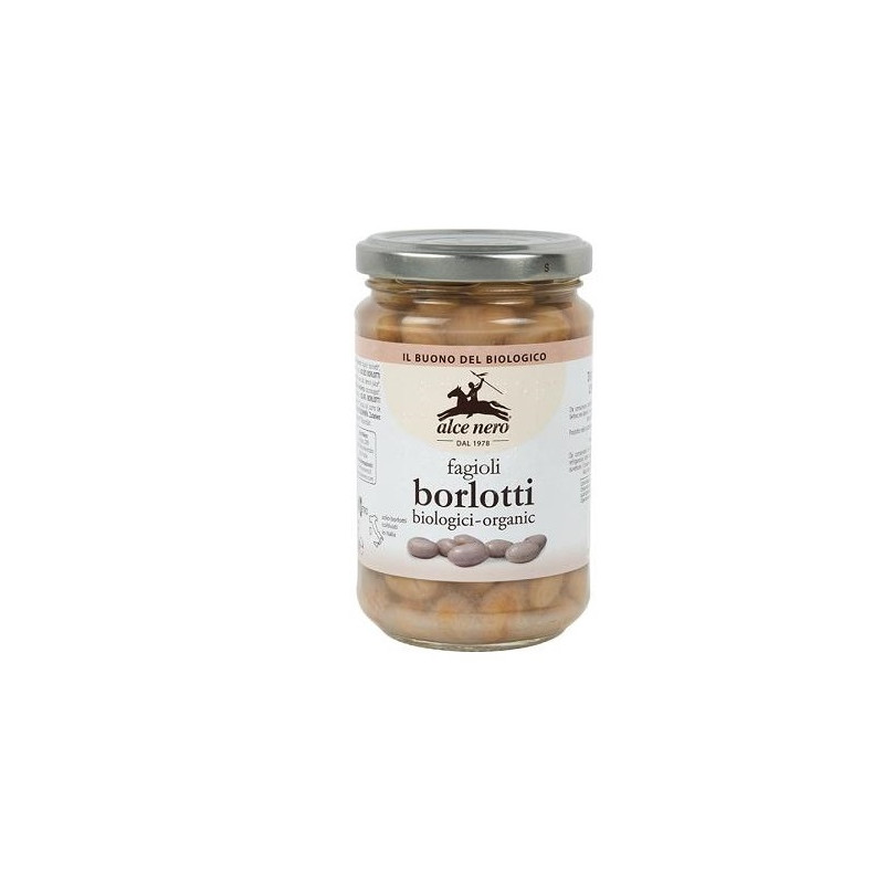 FAGIOLI BORLOTTI LESSATI BIO 300 G