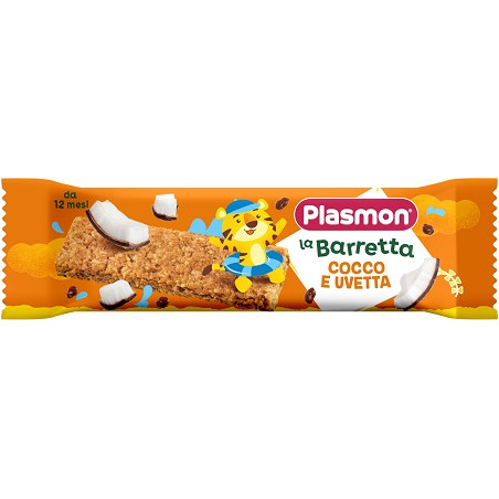 PLASMON LA BARRETTA COCCO E UVETTA 20 G