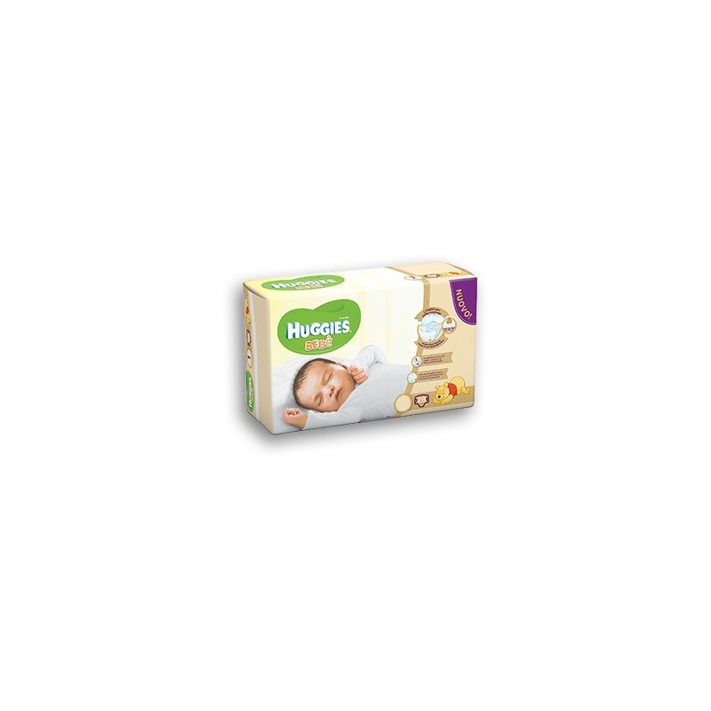 PANNOLINO HUGGIES EXTRA CARE BEBE' BASE 1 28 PEZZI