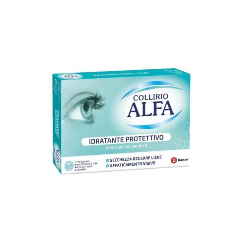 COLLIRIO ALFA IDRATANTE PROTETTIVO 10 FLACONCINI MONODOSE