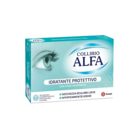 COLLIRIO ALFA IDRATANTE PROTETTIVO 10 FLACONCINI MONODOSE