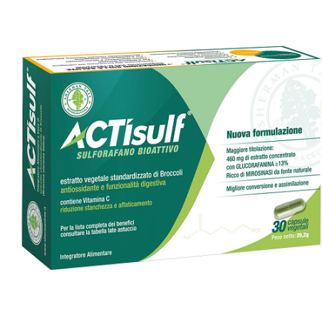 ACTISULF SULFORAFANO 30 CAPSULE VEGETALI