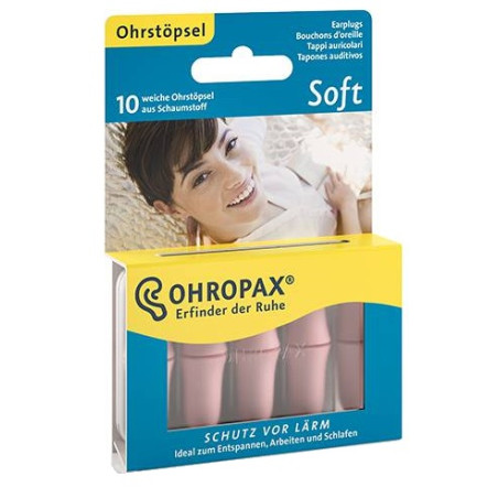 TAPPO AURICOLARE OHROPAX SOFT 10 PEZZI