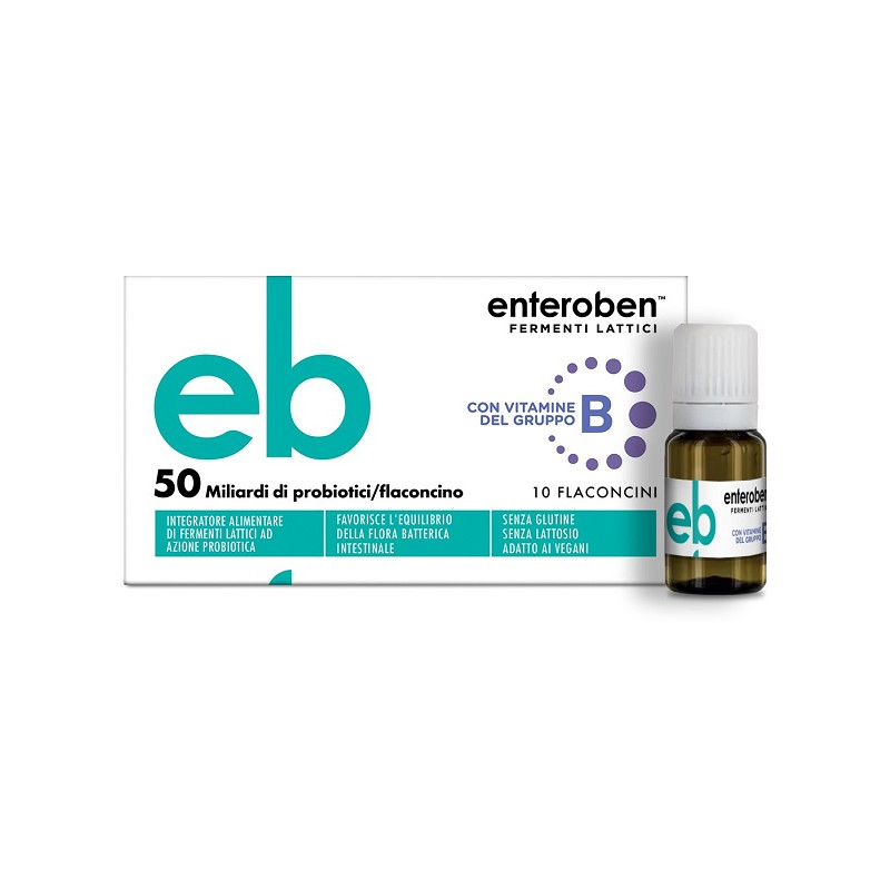 ENTEROBEN 50MLD 10 FLACONCINI DA 10 ML