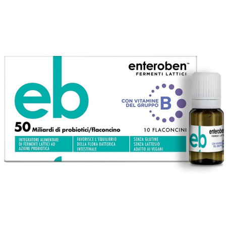 ENTEROBEN 50MLD 10 FLACONCINI DA 10 ML