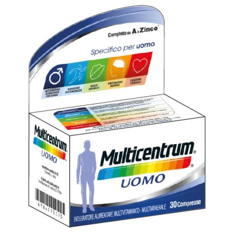 MULTICENTRUM UOMO 30 COMPRESSE