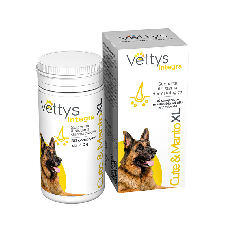 VETTYS INTEGRA CUTE & MANTO XL CANE 30 COMPRESSE