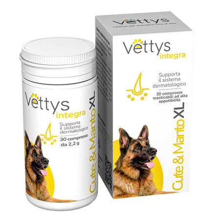 VETTYS INTEGRA CUTE & MANTO XL CANE 30 COMPRESSE