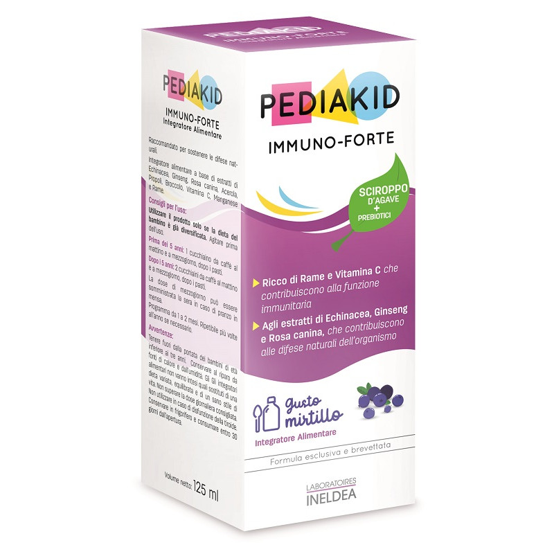 PEDIAKID IMMUNO FORTE SCIROPPO 125 ML