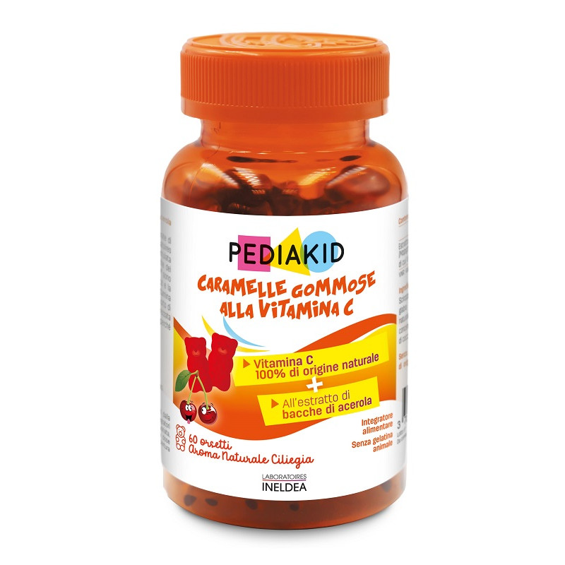 PEDIAKID VITAMINE C 60 ORSETTI GOMMOSI