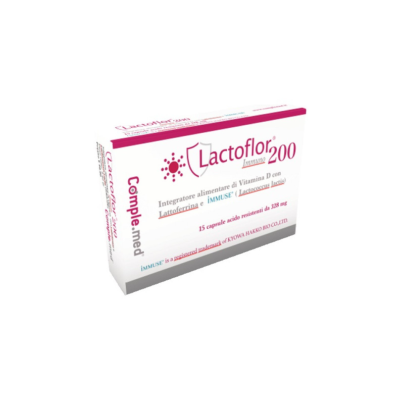 LACTOFLOR IMMUNO 200 15 CAPSULE