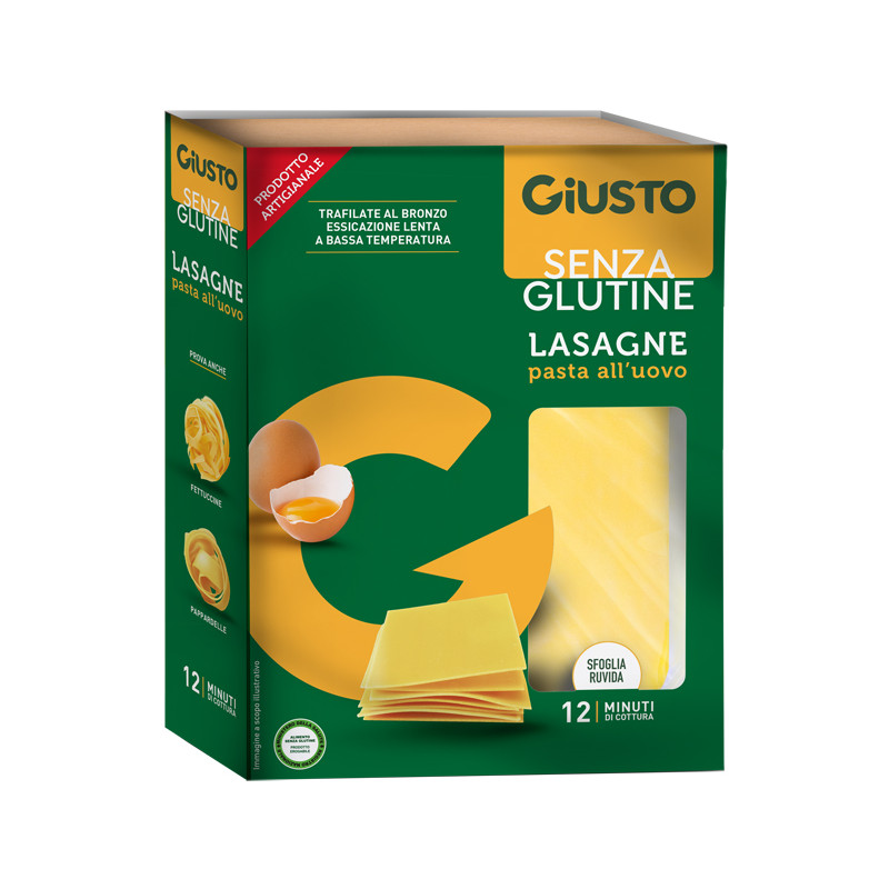 GIUSTO SENZA GLUTINE SFOGLIE LASAGNE 200 G