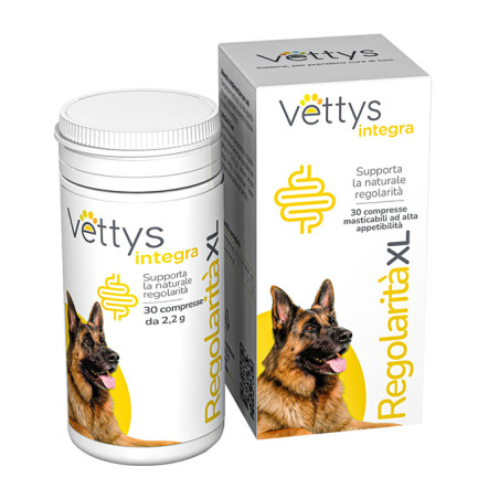 VETTYS INTEGRA REGOLARITA' XL CANE 30 COMPRESSE MASTICABILI