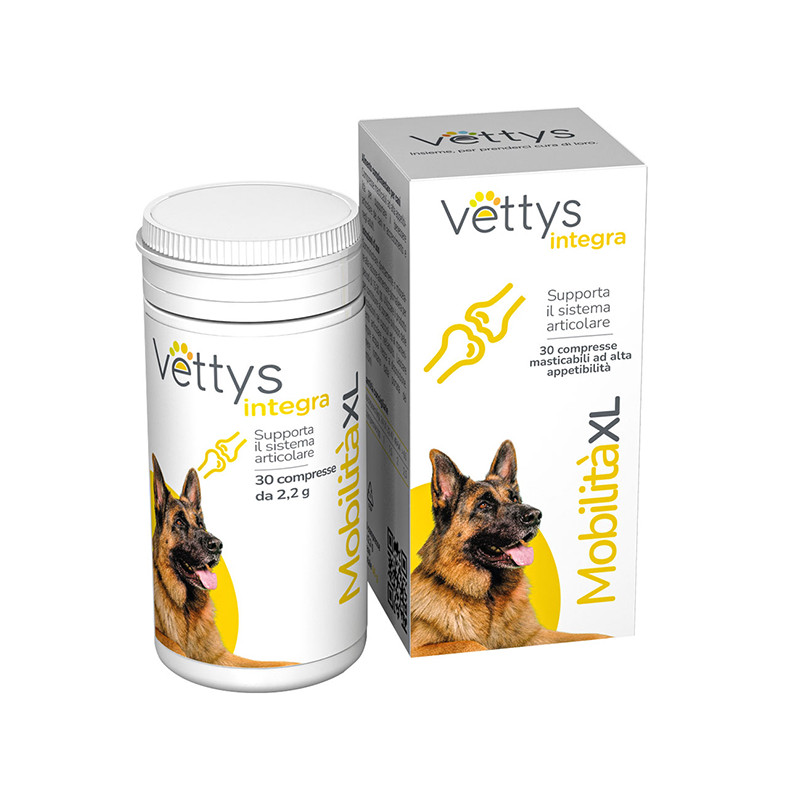 VETTYS INTEGRA MOBILITA' XL CANE 30 COMPRESSE MASTICABILI