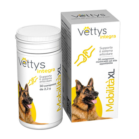 VETTYS INTEGRA MOBILITA' XL CANE 30 COMPRESSE MASTICABILI