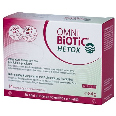 OMNI BIOTIC HETOX 14 BUSTINE DA 6 G