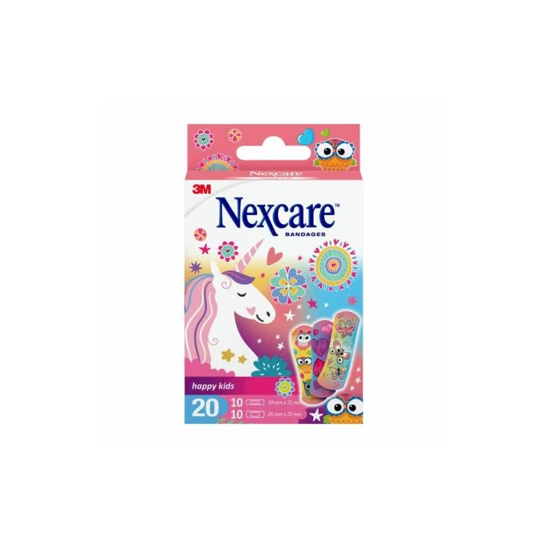 CEROTTO NEXCARE HAPPY KIDS MAGIC BAMBINE 20 PEZZI