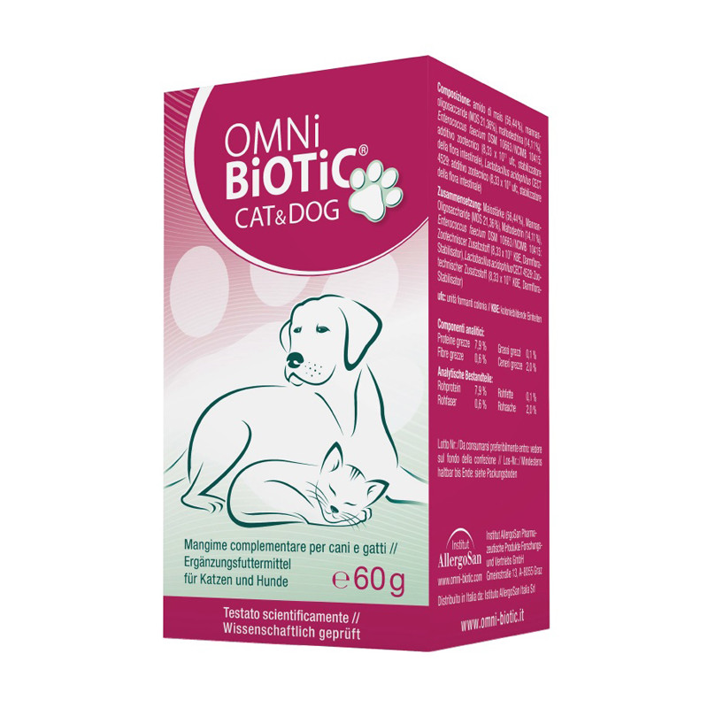 OMNI BIOTIC CAT&DOG BARATTOLO 60 G