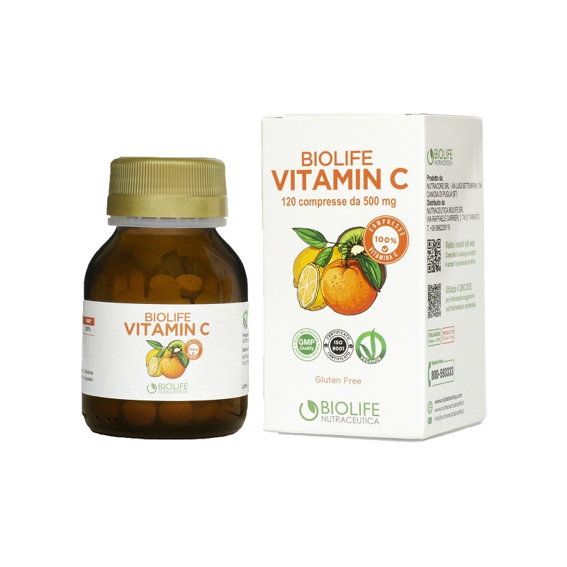 BIOLIFE VITAMIN C 120 COMPRESSE