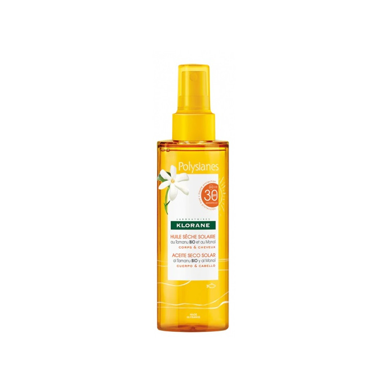 KLORANE OLIO SECCO SOLARE SPF 30 CORPO/CAPELLI 200 ML